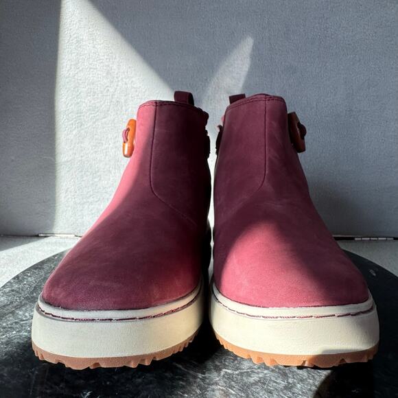 L.L.Bean Mountainside Toggle
Boots Red Nubuck Leather Women’s Size 7 US - Picture 2 of 8